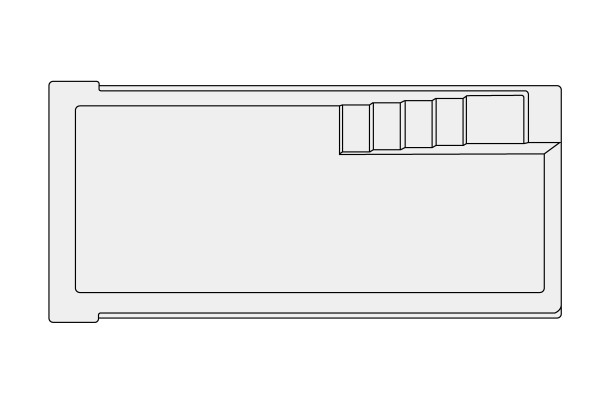 NAUTILUS-Pool STELLA mit Technik-Paket 800 x 356 x 150 cm